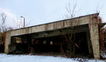 Opuszczone garaże Olsztyn