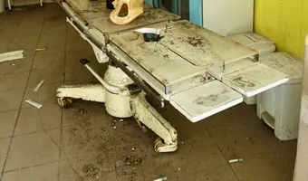 opuszczony szpital powiatowy