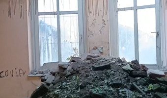 Opuszczony budynek mieszkalny