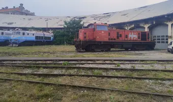opuszczona parowozownia Trainengine
