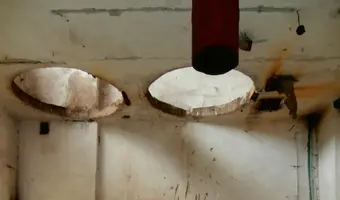 Opuszczona gorzelnia.