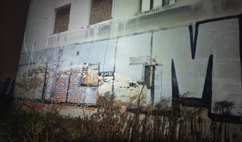 Opuszczony budynek p k p