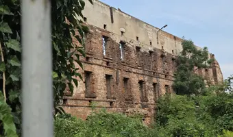 Stara rzeźnia, spalone spichlerze, Gdańsk