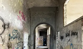 Szpital zakaźny i dziecięcy.