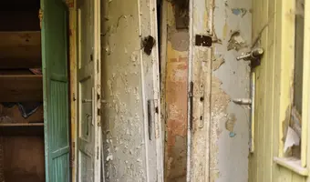 Ruina domu i szopa