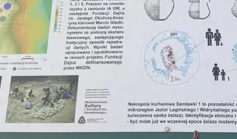 Starożytny cmentarz kurhanowy