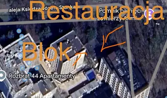 Blok i restauracja
