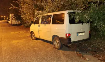 Opuszczony Volkswagen Transporter T4