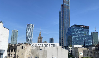 Opuszczona stara kamienica, Warszawa,