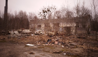Opuszczone budynki przy EC Szombierki,