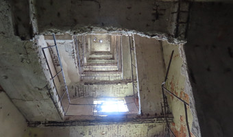 Opuszczona kopalnia wapno, wapno