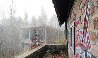 Opuszczony ośrodek wypoczynkowy Wieżyca,