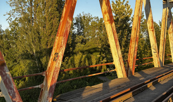 Stary most kolejowy, warszawa