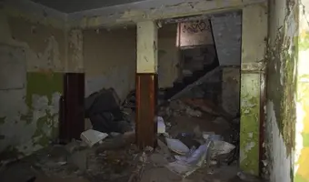 Opuszczona bursa szkolna, Katowice - Szopienice