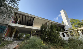 Opuszczony ośrodek wypoczynkowy Wieżyca,