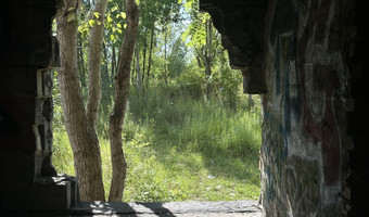 Opuszczony budynek przy torach, gliwice