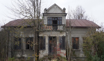 Opuszczony dom nauczycielki, baligród