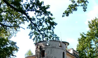 Opuszczona restauracja Baszta (willa z XIX wieku)