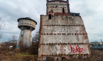 Opuszczony silos+ wieża ciśnień, Poznań,