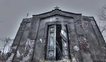 Opuszczony kościół, sosnowiec, milowice