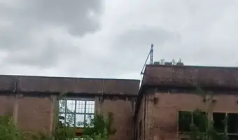 Ogromna gazownia w dawnej hucie Kościuszki