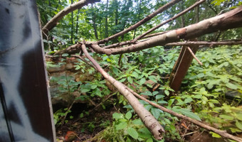 Ruiny jakiejś budowy