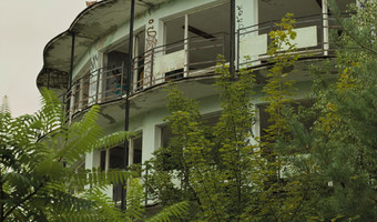 Opuszczony ośrodek wypoczynkowy miałkówek, miałkówek