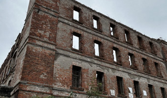 Stara rzeźnia, spalone spichlerze, Gdańsk,