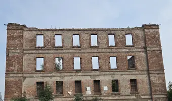 Stara rzeźnia, spalone spichlerze, Gdańsk