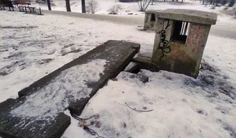 Schron - park poniatowskiego, Łódź