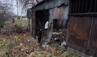 Opuszczone zaplecze p k s