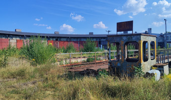 Stara parowozownia Ełk,