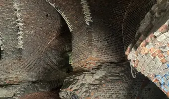 Ceglana wieża artyleryjska znana jako Fort Malakoff., Głogów