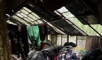 Wielka melina w starej działce