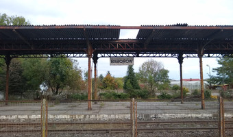 Dworzec kolejowy Baborów, Baborów,