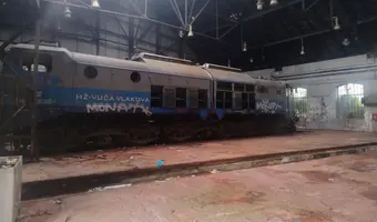 opuszczona parowozownia Trainengine