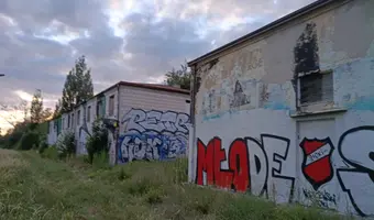 Opuszczona Parowozownia I Budynek PKP w Łodzi