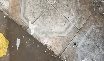 Opuszczony dom z szopką