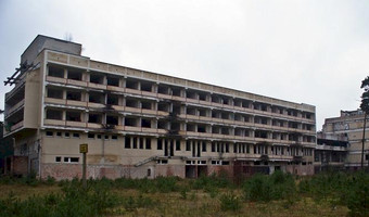 Opuszczony hotel, Ustka, ul. Wczasowa,