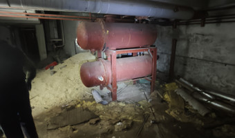 Opuszczony basen w nowym targu