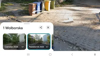 Kamienica przy parku(na terenie)
