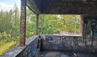 Opuszczony budynek przy torach, gliwice
