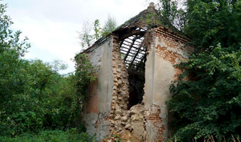 Ruiny kościóła p.w. św. Wawrzyńca, Rapocin,
