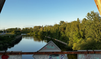 Stary most kolejowy, warszawa