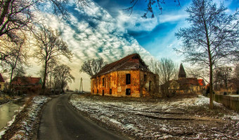 Ruina zboru ewangelickiego w Przecławiu, Przecław,