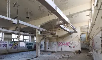 Opuszczony budynek szpitala