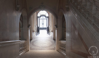 Opuszczony pałac Adria palota w Budapeszcie,