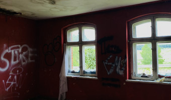 Opuszczony dom w rusi