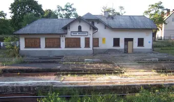 Opuszczony dworzec kolejowy