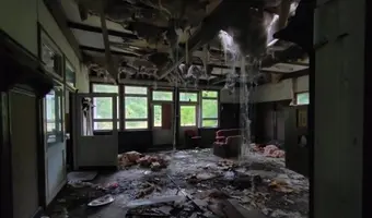 Opuszczony ośrodek kolonijny - Inowłódz